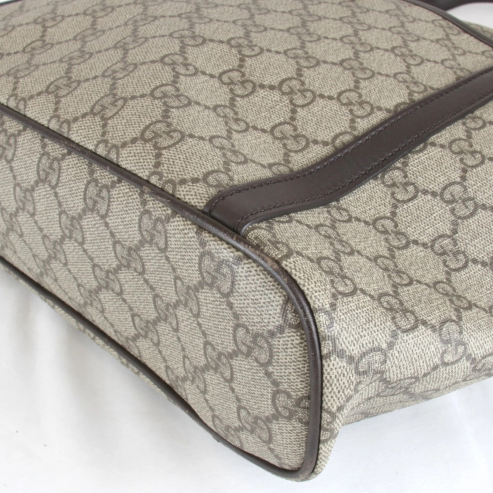 GUCCI Cream Canvas Tote Bag - Picture 4 of 11